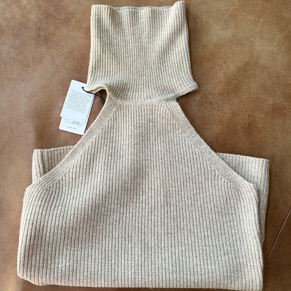 NEW!!!  REISS Clem Sleeveless Turtleneck Wool & Cashmere Top - Picture 8 of 8